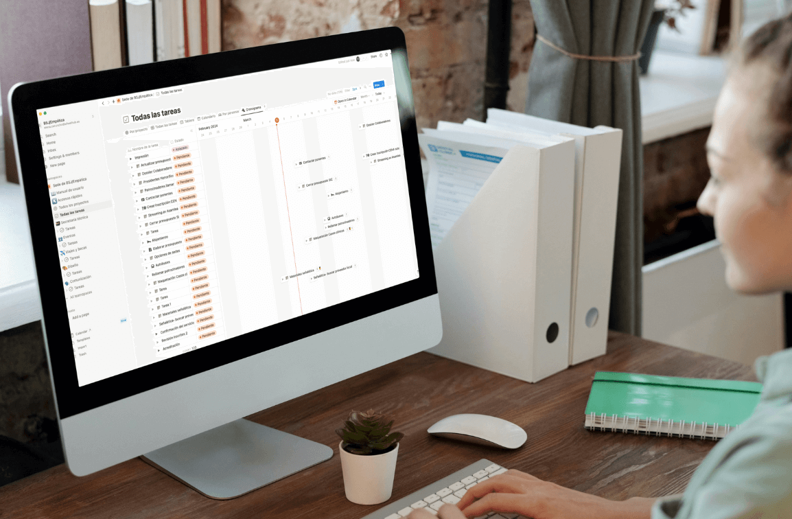 Transformación Digital de BSJ Plus con la implementación de Notion